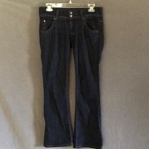 Hudson dark wash flap pocket flare size 26 used